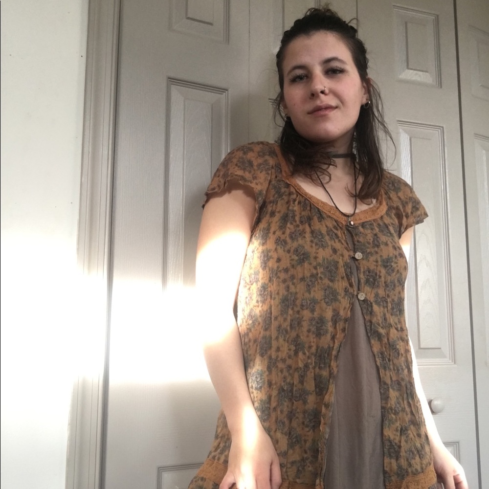 🌱super comfy 🌱 hobo chic 🌱 hippie dress